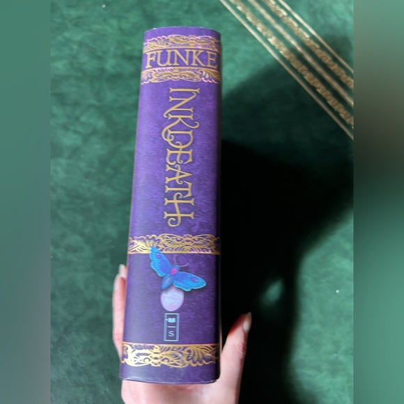 Signed NWT Hardcover Book Inkdeath by Cornelia Funke - Picture 2 of 7